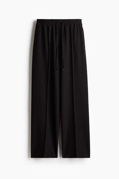 Tailored drawstring trousers