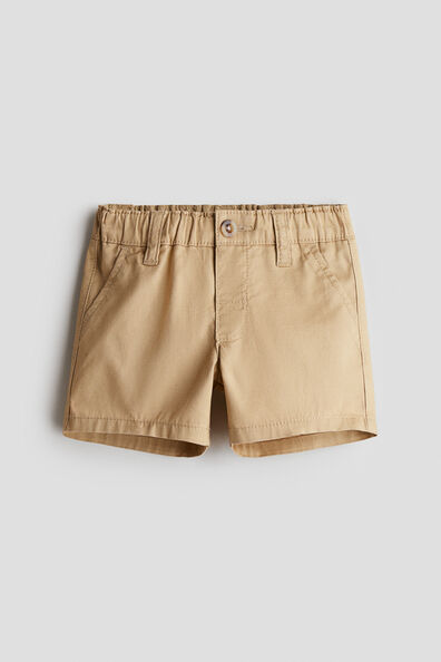 Twill shorts