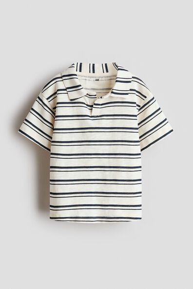 Cotton jersey polo shirt