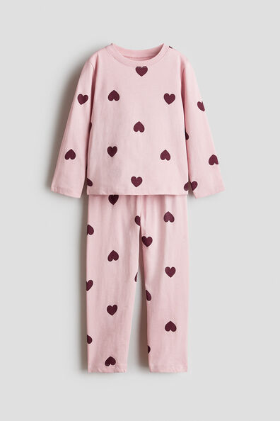 Printed cotton pyjamas