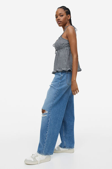Tie-detail top