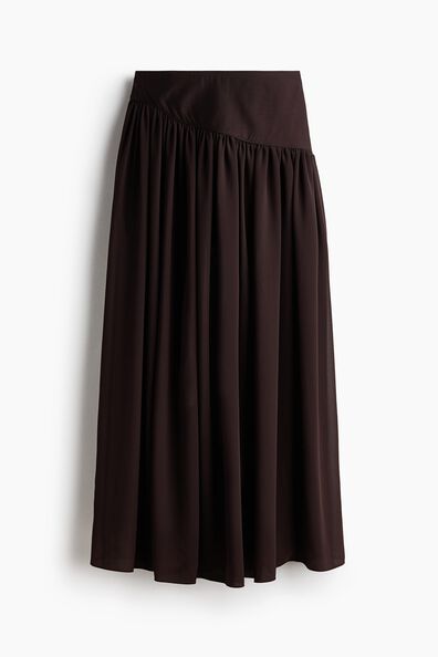 Chiffon maxi skirt
