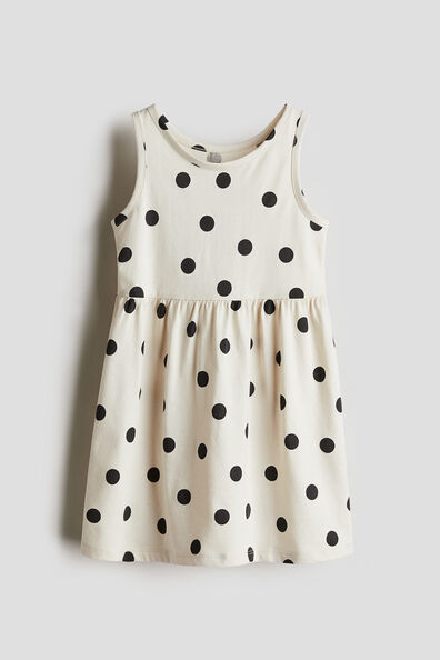 Patterned jersey dress