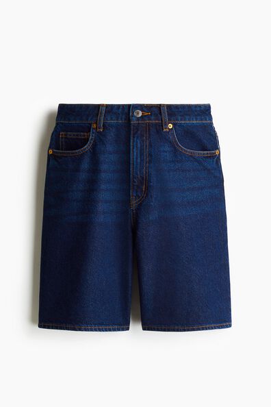 Denim Bermuda shorts
