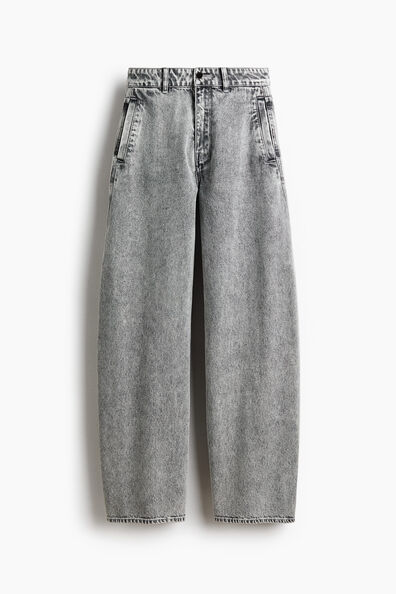 Barrel-leg jeans