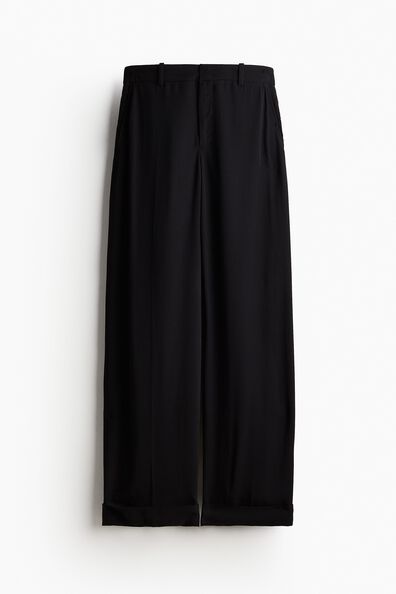 Image 35: Tailored turn-up trousers