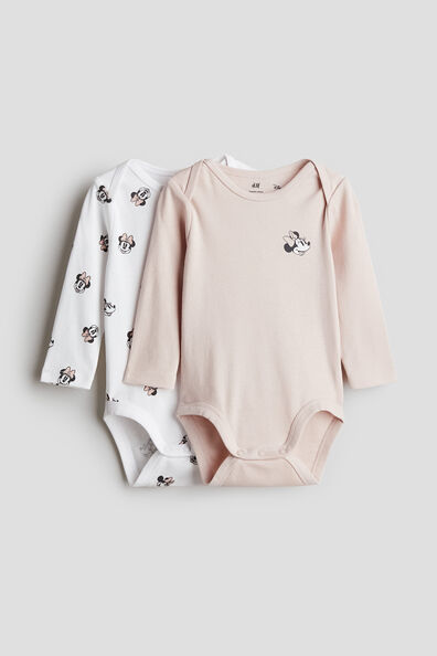 2-pack long-sleeved bodysuits