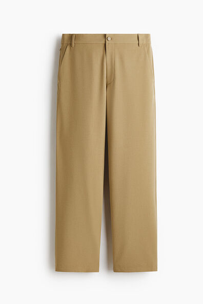 Four-way Stretch Wide Pull-on trousers
