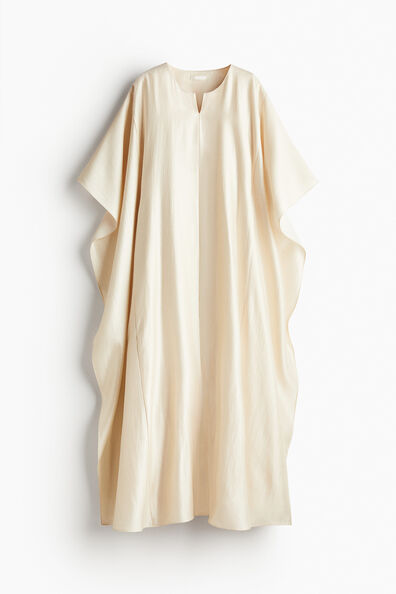 Shimmering kaftan dress