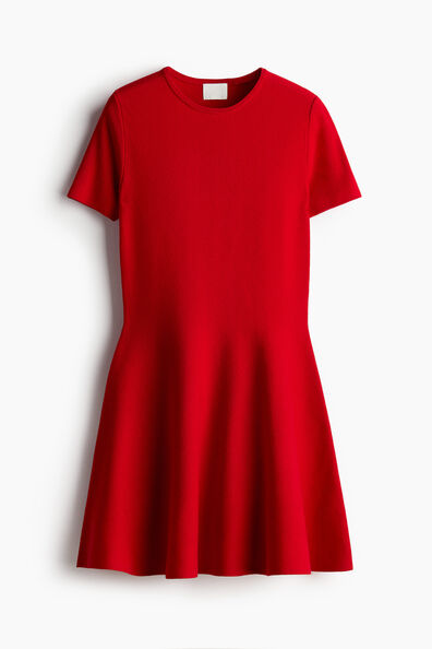 Image 33: Flared-skirt dress