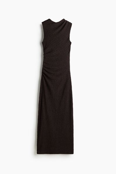 Draped maxi dress