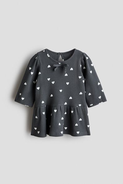 Printed cotton dress