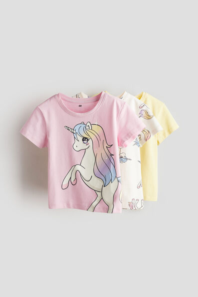 3-pack cotton jersey tops