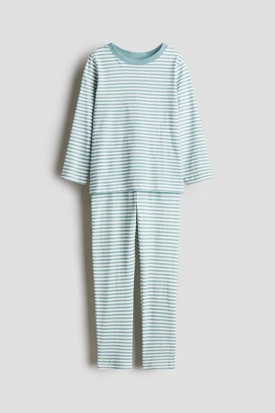 Patterned jersey pyjamas