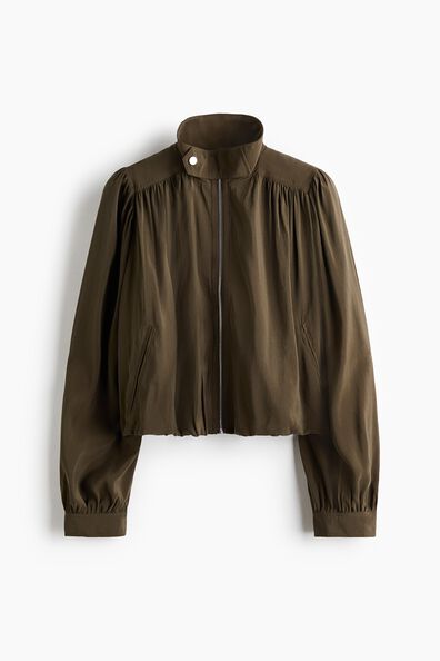 Bubble-hem jacket