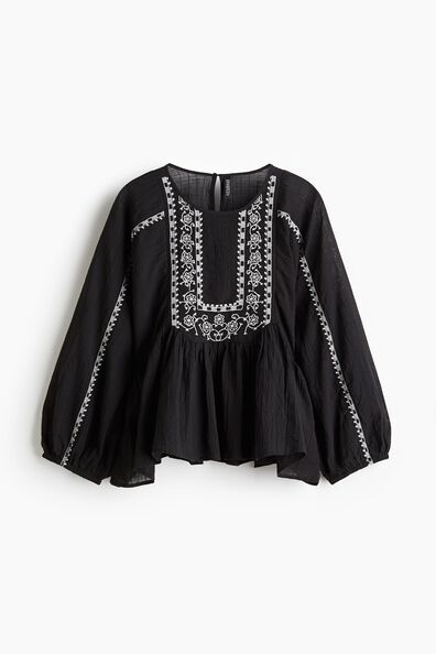Embroidered blouse