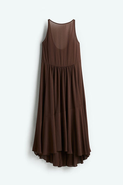 Long chiffon dress
