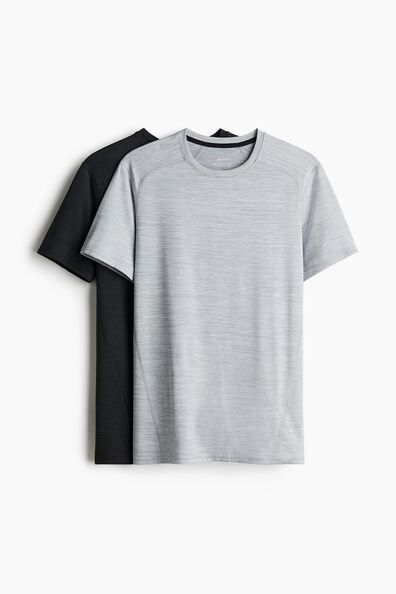 2-pack Muscle Fit sports tops with DryMove™