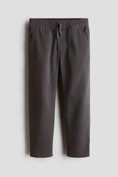 Cotton twill joggers