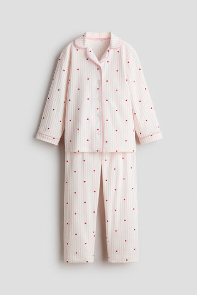 Printed cotton pyjamas