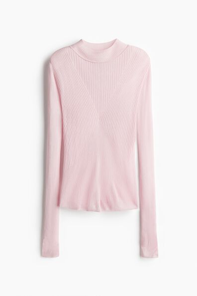 Rib-knit top