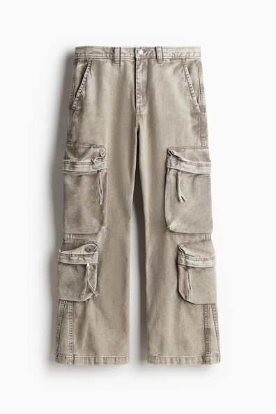 Regular Fit Twill cargo trousers