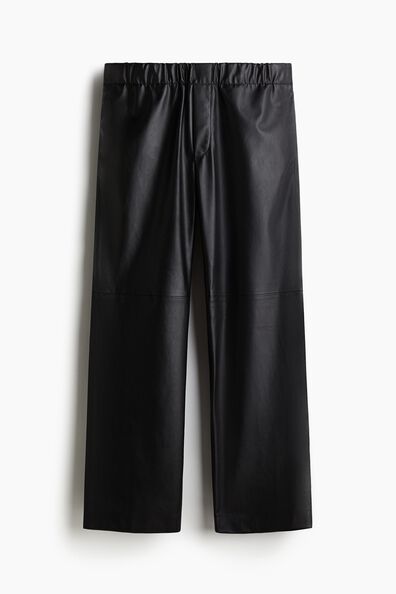 Relaxed Fit Coated trousers
