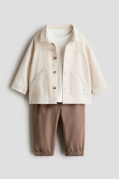 3-piece cotton set