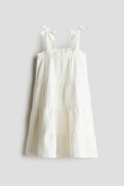 Cotton muslin dress