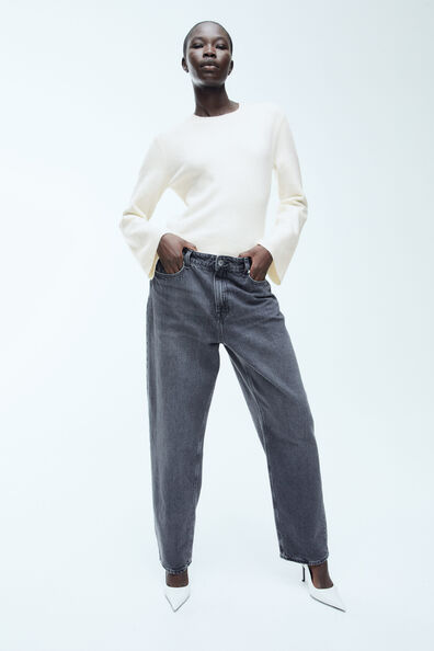 Fine-knit jumper