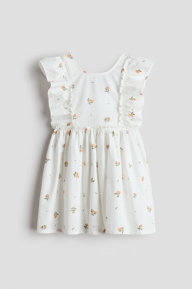 Printed cotton dress