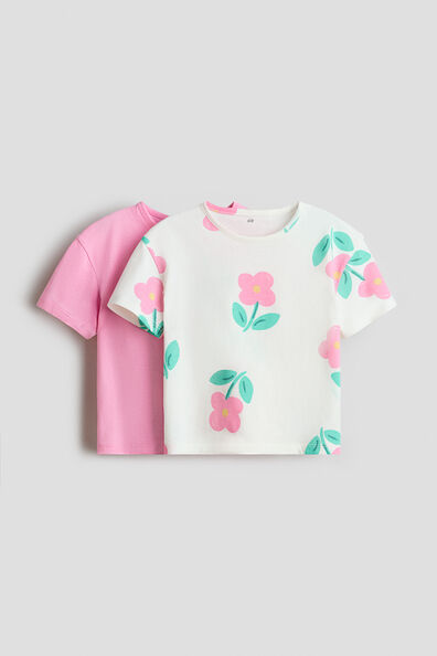 2-pack cotton T-shirts