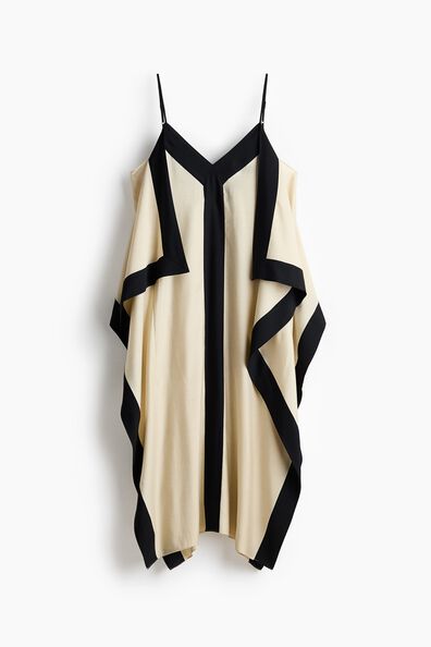 Draped strappy dress