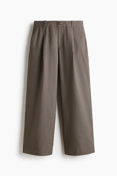 Oversized Fit Wide tailored trousers