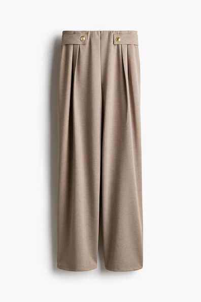Tailored jersey trousers