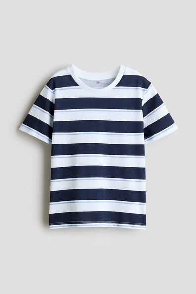 Printed cotton T-shirt