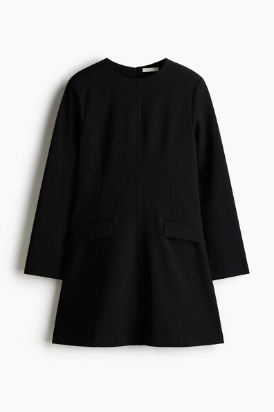 Shoulder-pad dress