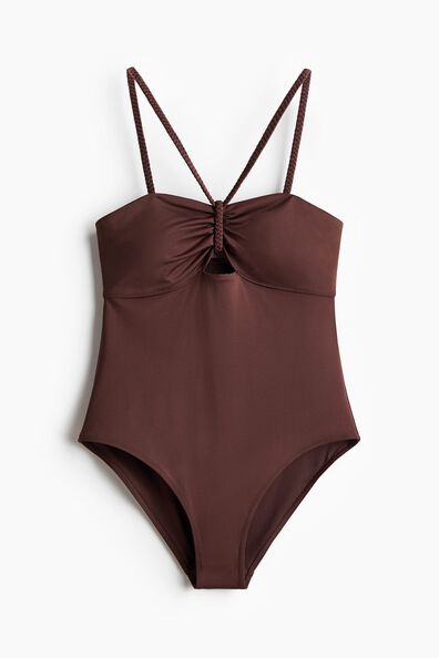 Padded-cup swimsuit