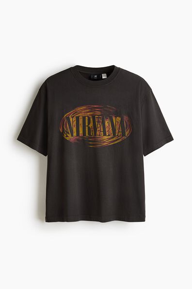 Relaxed Fit Printed cotton T-shirt