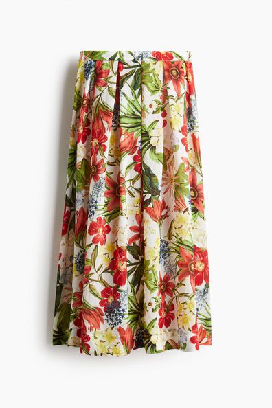 Pleated skirt