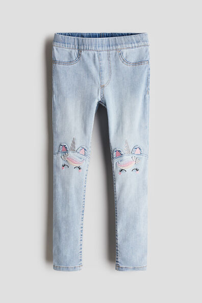 Denim jeggings