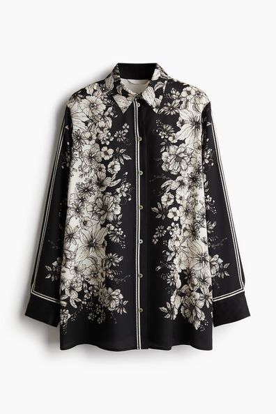Long printed shirt