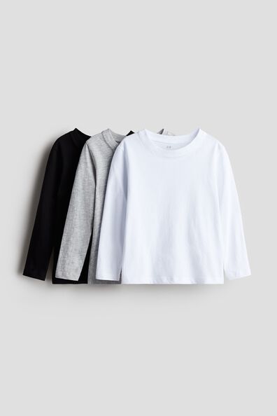 3-pack long-sleeved T-shirts
