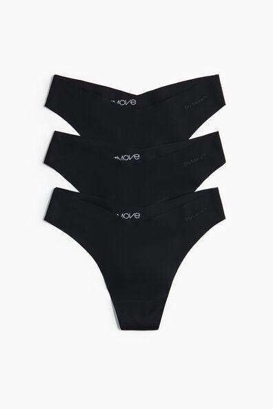 3-pack sports thong briefs with DryMove™