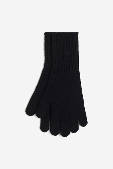 Cashmere-blend gloves