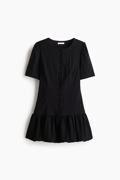 Bubble-hem dress