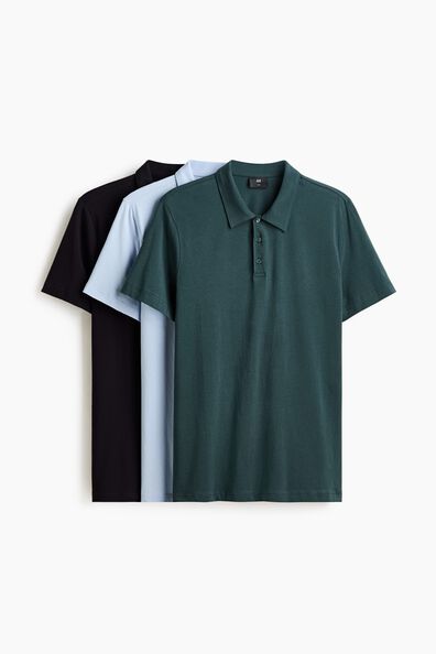 3-pack Slim Fit Polo shirt