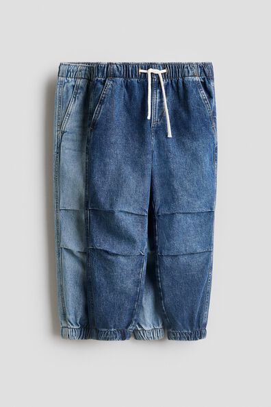 2-pack denim joggers