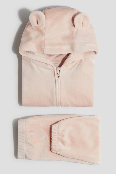 2-piece velour set