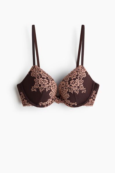 Lace push-up bra
